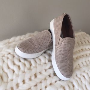 Beige Steve Madden Slip on Sneakers